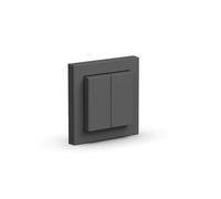 Interruptor inteligente Senic compatible con Philips Hue Friends of Hue ZigBee, antracita