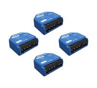 Interruptor inteligente Shelly 1 Gen3 Wireless Bluetooth Wi-Fi Montaje en Pared Azul 4uds