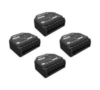 Interruptor inteligente Shelly 2PM Gen3 Wireless Bluetooth Protección Sobrecalentamiento Negro