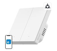 Sonoff M5-2C-86W Interruptor duplo (2 Gang) Smart WiFi de encastrar - Branco