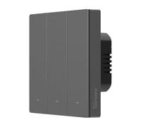 Interruptor Inteligente SONOFF M5 Matter con Wi-Fi 2.4GHz, Interruptor de Pared 3 Módulo con Temporizador y Control por Voz, Compatible con Matter, Alexa y Google Home, Requiere Hilo Neutro (Tipo 86)