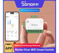 SONOFF MINI-1GSP Matter Interruptor inteligente WiFi con medición del consumo de energía