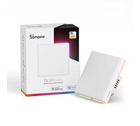 SONOFF TX-interruptor de pared inteligente con WiFi, Control remoto multisensorial, LED, acceso táctil completo, eWeLink, a través de Alexa y Google Alice