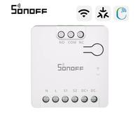 Interruptor inteligente WiFi de contacto seco SONOFF MINI-D, compatible con Matter, entrada AC/DC, chip ESP32, control de grupos de escenas inteligentes a través de eWeLink