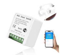 Interruptor Inteligente WiFi para Interruptores de Luz Interruptore Inteligente Alexa 2.4GHz Smart Switch WIFI Interruptori Inteligentee Compatible con Alexa Tuya y Smart Life