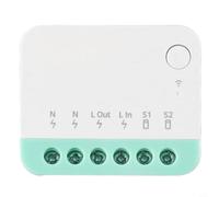 Interruptor inteligente WiFi para Sonoff MINIR4M Matter 10 A 100-240 V control remoto para Alexa Google Home Contacto seco SPDT Control de corriente alterna automatización luz persiana garaje PC