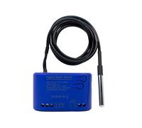 Interruptor Inteligente Zigbee con Sensor de Temperatura, Contacto Seco Pasivo, Relé de 1 Canal, Aplicación Tuya Life, CA 85-250 V.