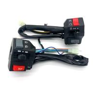 Interruptor Intermitentes 1 Par De Interruptores De Módulo De Señal De Giro Para Motocicleta, Bocina, Señal De Giro, Controlador De Manillar De Arranque Eléctrico Universal