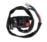 Interruptor Intermitentes Control Del Manillar Del Interruptor De La Motocicleta Para El Indicador De Señales De Giro De La Bocina Del Interruptor De Arranque Eléctrico Universal