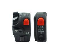 Interruptor Intermitentes Interruptor Para Moto Manillar Eléctrico Compatible Con Yamaha De 12V Interruptor Universal Para Manillar 22 Mm/7/8" Para Faros E Intermitentes