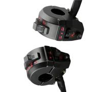 Interruptor Intermitentes Manillar De Motocicleta ATV De 7/8" 22mm Interruptor De Control Lateral Izquierdo Derecho Luz De Haz Para Alto/bajo Universal Bocina De Señal De Giro(Left right)