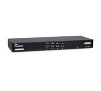 Interruptor KVM Inter-Tech AS-9108HA 4K Ultra HD Montaje en Rack Negro
