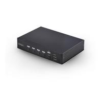 Interruptor KVM StarTech P4AD122M-Switch 4 Puertos DisplayPort 4K60 USB 3.0 Multivisión