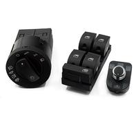 Interruptor La Ventana Eléctrica Derecha 3 Uds. Botón De Interruptor De Espejo De Faro De Ventanilla Eléctrica Para A4 S4 B6 B7 RS4 8E0 959 851 8E0 941 531B 4F0 959 565