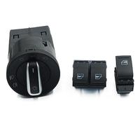 Interruptor La Ventana Eléctrica Derecha Botón Interruptor Control Ventana Faro Eléctrico Eléctrico Para VW Para Transporter T5 T6 2005-2014 7E0 959 855A 7E0959855 3BD 941 531