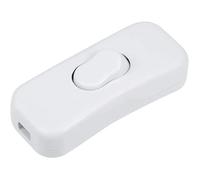 Interruptor Lampara Interruptor de luz blanco 110-250 V en línea ON/OFF Lámpara escritorio mesa Interruptores palanca