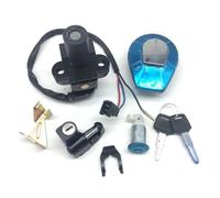 Interruptor Llave Encendido Accesorios para Motocicletas Interruptor De Encendido para Honda para Shadow 700 VT700C 1984 1985 1986 1987 Juego Llaves Bloqueo Asiento Tapa Combustible