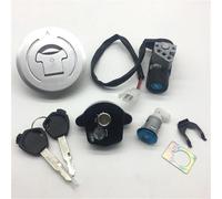Interruptor Llave Encendido Accesorios para Motocicletas Interruptor Encendido para Honda CBR150R 2014-2015 2016/CBR125RF 2016/CBR125RT 2012-2014 2015 2016 Juego Llaves Bloqueo Asiento Combustible