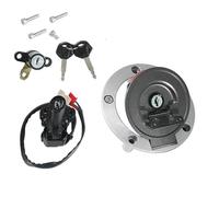 Interruptor Llave Encendido Accesorios para Motocicletas Interruptor Encendido para Yamaha FZ8 FZ8N FZ8S 2011-2013/MT03 MT-03 2006-2011 2012/ FZ10 2017 Juego Llaves Bloqueo Asiento Tapa Combustible