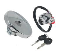 Interruptor Llave Encendido Cerradura para Llave Combustible Interruptor Encendido Motocicleta para Kawasaki VN400 para Vulcan Classic 1996-2000 2001 2002 2003 Accesorios para