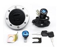 Interruptor Llave Encendido Juego Tapón Gasolina Tapa Depósito Combustible Cerradura Asiento Y Llave Para Suzuki GS500 (2001-2012) GS500E (1989-2000)