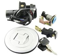 Interruptor Llave Encendido Kit Completo Interruptor Encendido Combustible Tapa Depósito Cerradura Asiento Y Llave Para XRV750 Africa Twin 1993 1994-2000