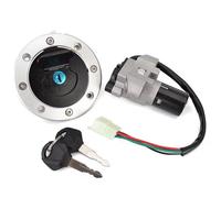 Interruptor Llave Encendido Para Suzuki Para GSX750 Para GSX600 Para GSF250 Para GSF400 Para Bandit Para RGV125 Tapa Combustible Asiento Interruptor Encendido Llave Bloqueo Llave Contacto Moto