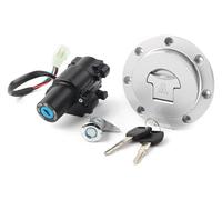 Interruptor Llave Moto Para CB500 Para CB600F Para CBR250R Interruptor Encendido Motocicleta Tapa Combustible Juego Llaves Bloqueo Asiento Barril