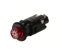 Interruptor Luces Intermitentes de Emergencia Halógeno Hella, Sin Bombillas