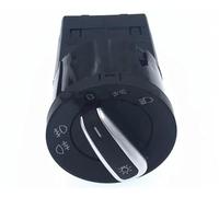 Interruptor Luz Coche Compatible Con Polo Para 9N3 2002 2003 2004 2005 2006 2007 2008 2009 Para Lupo 1999 2000-2005 Interruptor De Faro Antiniebla Cromado