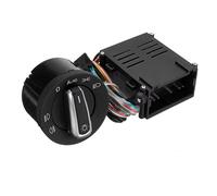 Interruptor Luz Faros Módulo De Sensor De Interruptor De Control De Lámpara De Faro Automático De Coche 1C0941531A Compatible Con VW Para Golf Para Jetta Para Bora Mk4 1998-2005(1 set)