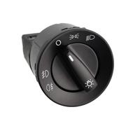 Interruptor Luz Faros Perilla Interruptor Control Lámpara Antiniebla Faros Coche Compatible Con Skoda Para Roomster 2006-2015 Para Octavia 1996-2010 Para Superb 3U4 2001-2008