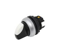 Interruptor M22-WK3: varilla giratoria.Pos: 1 22 mm blanco-negro Bel: falta I...