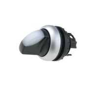Interruptor M22-WRLK-W: varilla giratoria.Pos: 2 22mm blanco Bel: M22-FLED,M2...