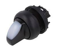 Interruptor M22S-WRLK-W: varilla giratoria de 22 mm.Pos: 2 blanco M22-FLED,M2...