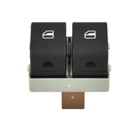 Interruptor Maestro De Elevalunas Eléctrico Para Seat Para Ibiza Para Córdoba 6L2 Lado Del Conductor 6Q0959858 6Q0959858A Interruptor Ventana Coche(Brown base)