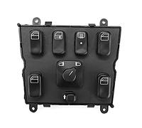 Interruptor maestro de elevalunas eléctrico para W163 ML320, A1638206610 | Interruptor de control de elevalunas eléctrico del lado del conductor para reemplazar la unidad maestra original