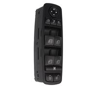 Interruptor Maestro eléctrico de elevalunas Compatible con Mercedes Benz Clase B W245 W169 Clase A R350 GL350 GL450 Interruptor de Control de elevalunas A1698206710 1698206710
