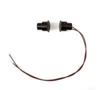 Interruptor magnético con cable, sensor de puerta, detector de alarma normalmente abierto, transmisión de señal confiable, ABS compacto para seguridad del hogar (B)