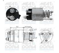 Interruptor magnético, estárte MEAT & DORIA 46101 para AVENSIS (_T22_) 2 1997-