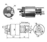 Interruptor magnético, motor de arranque MAGNETI MARELLI 940113050453