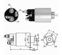 Interruptor magnético, motor de arranque MEAT & DORIA 46058