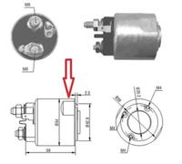 Interruptor magnético, motor de arranque MEAT & DORIA 46086
