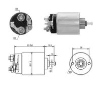 Interruptor magnético, motor de arranque MEAT & DORIA 46104