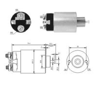 Interruptor magnético, motor de arranque MEAT & DORIA 46167