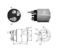 Interruptor magnético, motor de arranque MEAT & DORIA 46310