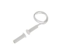 Interruptor magnético normalmente abierto, acción instantánea, ideal para sistemas de seguridad y automatización de puertas y ventanas.