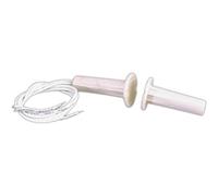 Interruptor magnético normalmente abierto, ideal para circuitos de seguridad, control de puertas y sistemas automáticos.