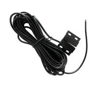 Interruptor magnético normalmente cerrado, sensor de puerta y ventana con cable de 5 m para puertas de garaje, persianas enrollables, puertas de vidrio, madera y hierro, piezas de automatización de