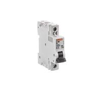 Interruptor magnetotérmico 1P 6A C 10kA AC P1MB1PC06